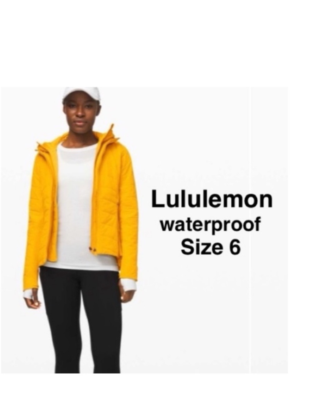 Lululemon Another Mile Jacket Honeycomb size 6 ⭐️⭐️⭐️⭐️